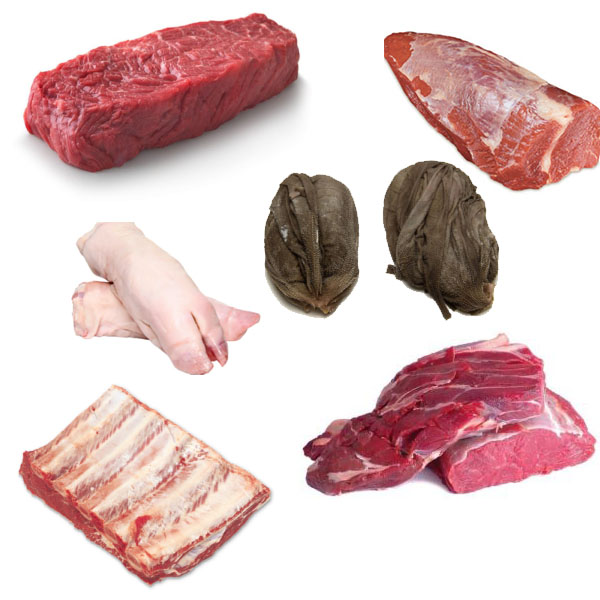 frozen meat, beef, and pork readily available for shipping